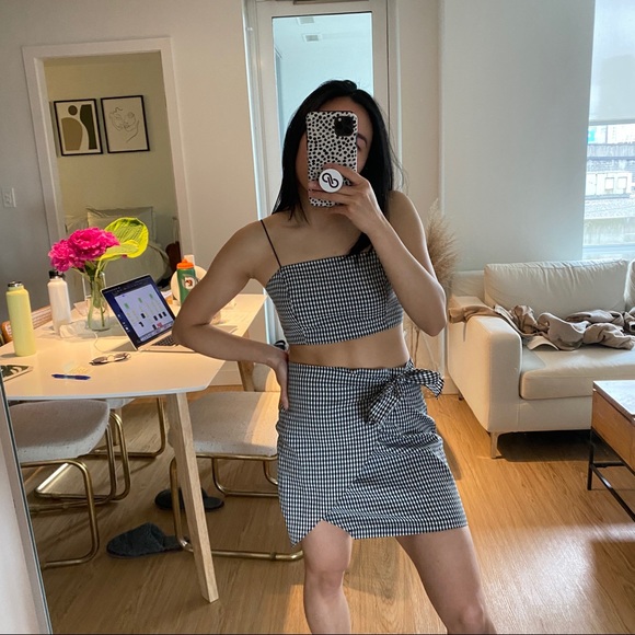 Showpo. Dresses & Skirts - Showpo Gingham Matching Set